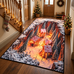 Christmas Winter Wonderland Rug